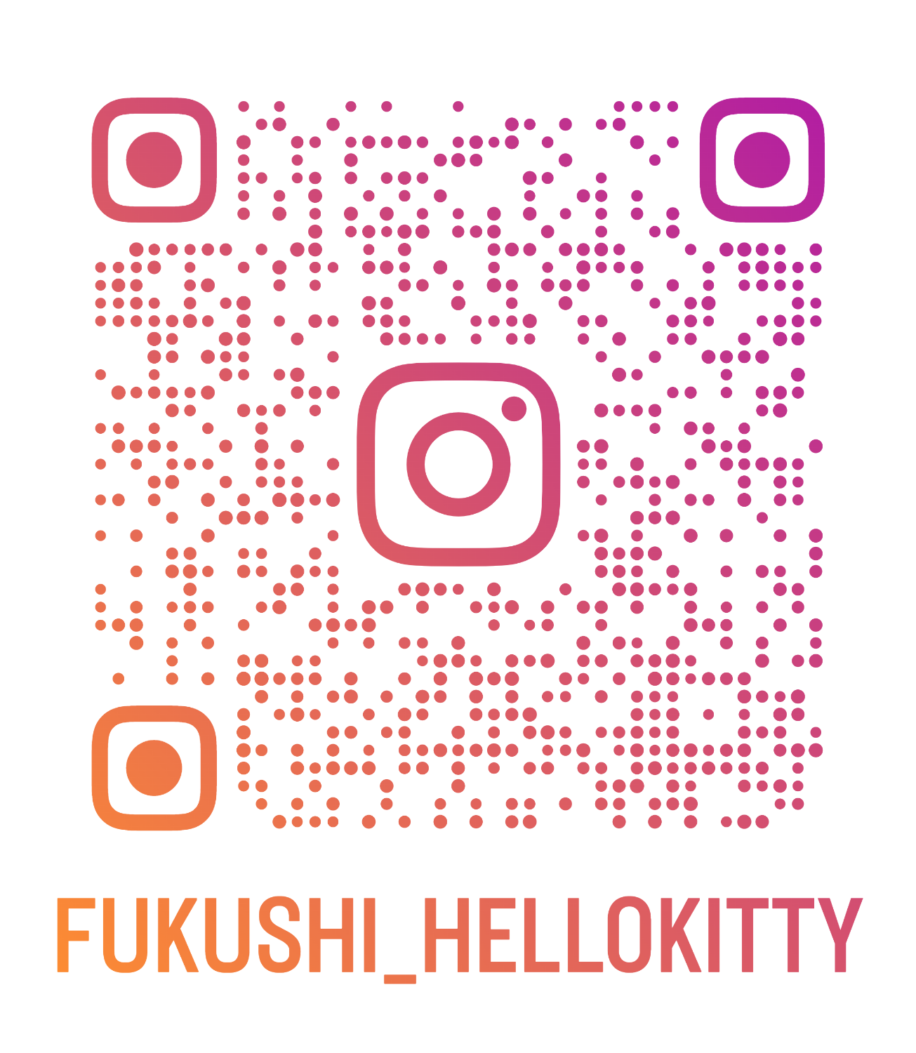 InstagramのQRコードの画像