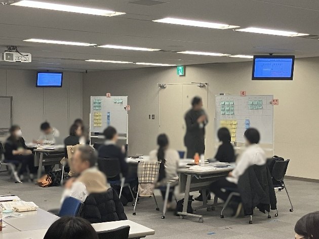 全体での発表の様子